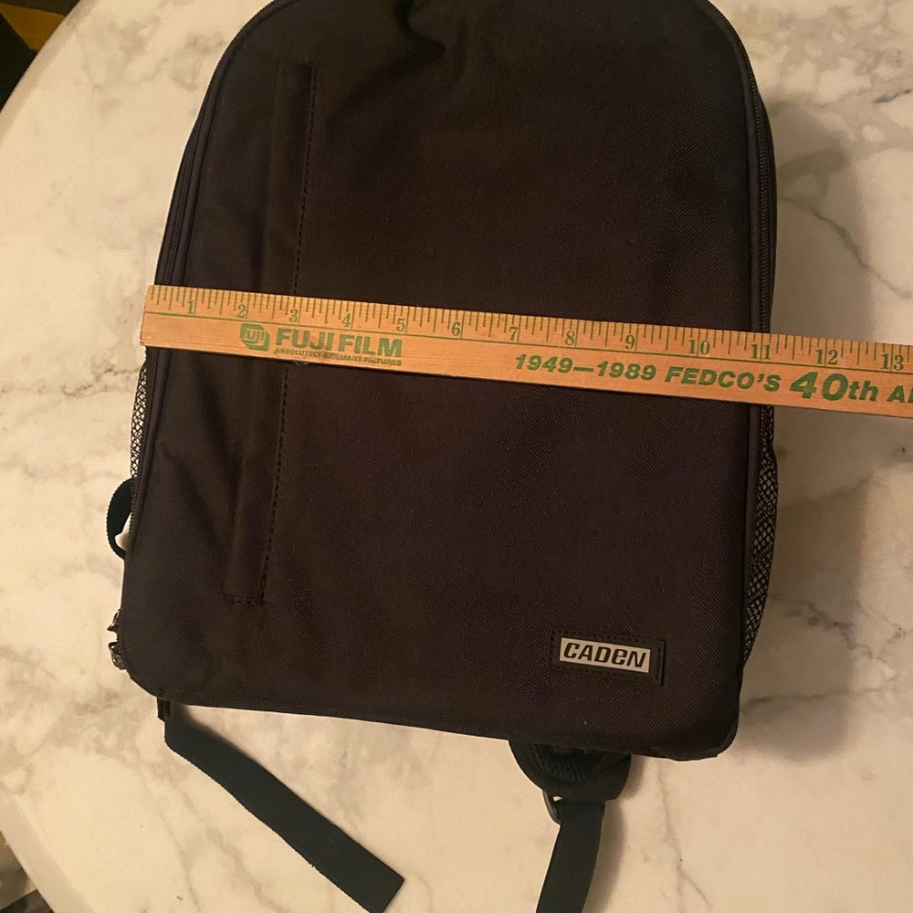 CADEN Camera Backpack black - Picture 8 of 10